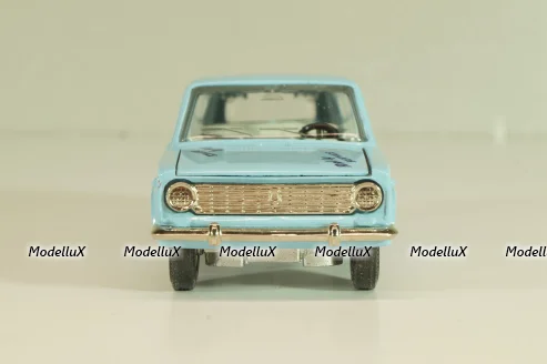 Ваз-2102 Жигули, Rally Sport, голубая, Август 1988г., Тантал/Радон 1:43