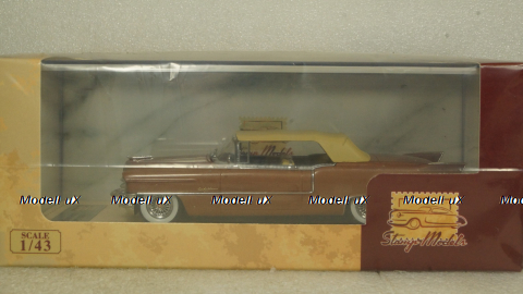 Cadillac Eldorado Biarritz Close top Copper Metallic 1955, STM55006, Satmp Models 1:43