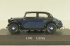 Mercedes-Benz 130 (W23) 1934, black/dark blue, MBOMS023, Mercedes-Benz-Offizielle Modell-Sammlung #23, Altaya 1:43