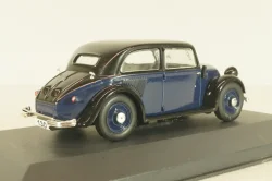 Mercedes-Benz 130 (W23) 1934, black/dark blue, MBOMS023, Mercedes-Benz-Offizielle Modell-Sammlung #23, Altaya 1:43