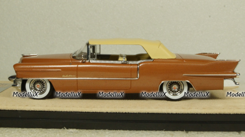 Cadillac Eldorado Biarritz Close top Copper Metallic 1955, STM55006, Satmp Models 1:43