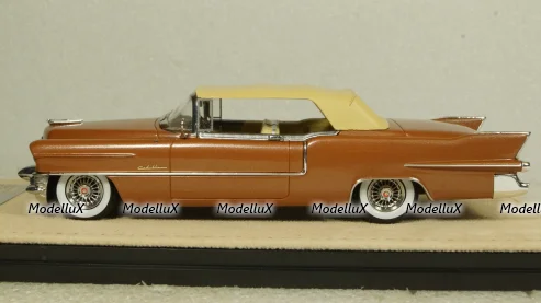 Cadillac Eldorado Biarritz Close top Copper Metallic 1955, STM55006, Satmp Models 1:43