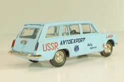 Ваз-2102 Жигули, Rally Sport, голубая, Август 1988г., Тантал/Радон 1:43
