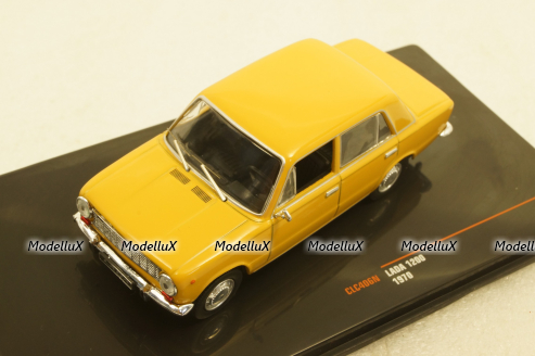 Ваз-2101 Lada 1200 yellow 1970, CLC406N, IXO 1:43