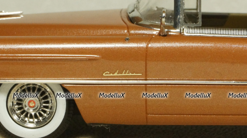 Cadillac Eldorado Biarritz Close top Copper Metallic 1955, STM55006, Satmp Models 1:43