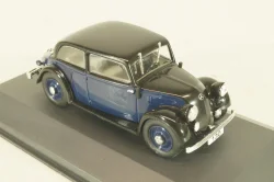 Mercedes-Benz 130 (W23) 1934, black/dark blue, MBOMS023, Mercedes-Benz-Offizielle Modell-Sammlung #23, Altaya 1:43