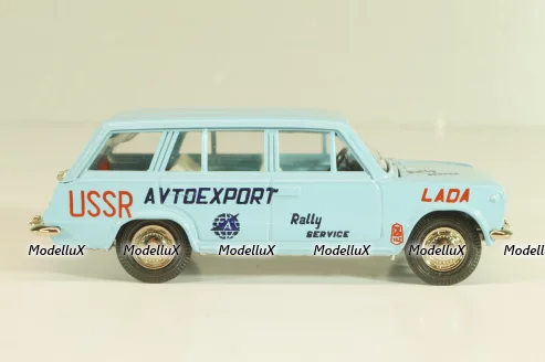 Ваз-2102 Жигули, Rally Sport, голубая, Август 1988г., Тантал/Радон 1:43