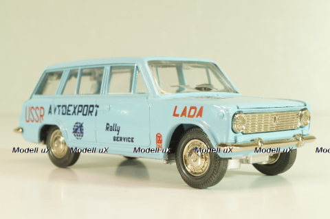 Ваз-2102 Жигули, Rally Sport, голубая, Август 1988г., Тантал/Радон 1:43