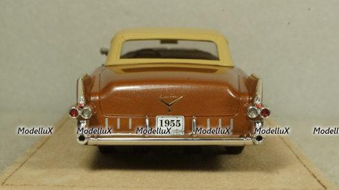 Cadillac Eldorado Biarritz Close top Copper Metallic 1955, STM55006, Satmp Models 1:43