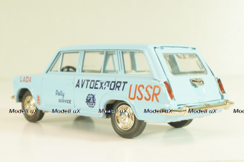 Ваз-2102 Жигули, Rally Sport, голубая, Август 1988г., Тантал/Радон 1:43