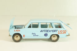 Ваз-2102 Жигули, Rally Sport, голубая, Август 1988г., Тантал/Радон 1:43