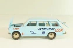Ваз-2102 Жигули, Rally Sport, голубая, Август 1988г., Тантал/Радон 1:43