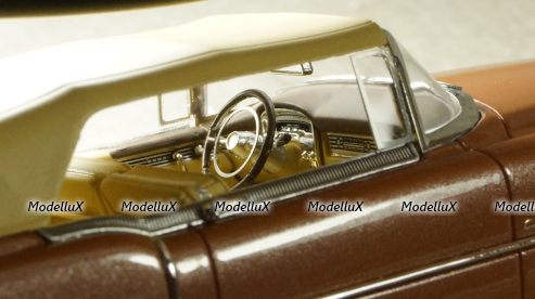 Cadillac Eldorado Biarritz Close top Copper Metallic 1955, STM55006, Satmp Models 1:43