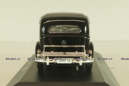 Mercedes-Benz 260 D Pullman (W138) limousine 1938, black, Mercedes-Benz-Offizielle Modell-Sammlung #19, Altaya 1:43