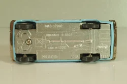 Ваз-2102 Жигули, Rally Sport, голубая, Август 1988г., Тантал/Радон 1:43
