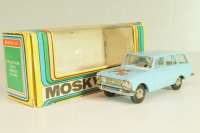 Москвич-427, 70 лет революции, голубой, февраль 1987г., Тантал/Радон 1:43