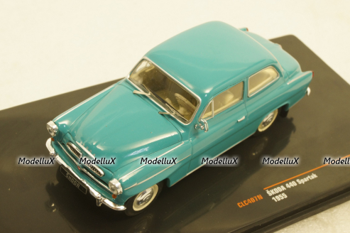 Skoda 440 Spartak 1955 turquoise, CLC407N,  IXO 1:43
