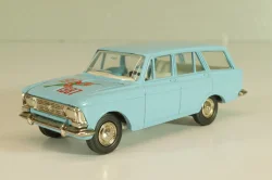 Москвич-427, 70 лет революции, голубой, февраль 1987г., Тантал/Радон 1:43