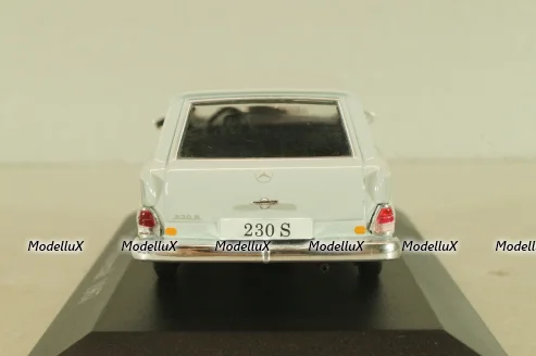 Mercedes-Benz 230 S Universal (W110) 1967, grey, MBOMS012, Altaya, Mercedes-Benz Offizielle Modell Sammlung #12, 1:43