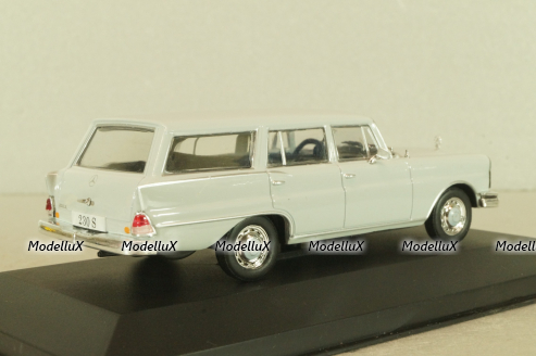 Mercedes-Benz 230 S Universal (W110) 1967, grey, MBOMS012, Altaya, Mercedes-Benz Offizielle Modell Sammlung #12, 1:43