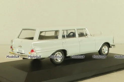 Mercedes-Benz 230 S Universal (W110) 1967, grey, MBOMS012, Altaya, Mercedes-Benz Offizielle Modell Sammlung #12, 1:43