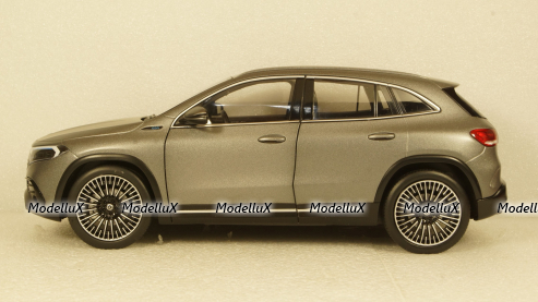 Mercedes EQA (H243) 2021 matt gray, B66960826, NZG 1:18
