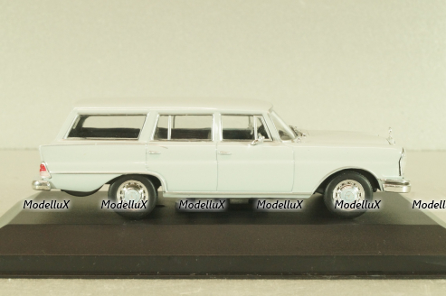 Mercedes-Benz 230 S Universal (W110) 1967, grey, MBOMS012, Altaya, Mercedes-Benz Offizielle Modell Sammlung #12, 1:43