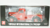 International D-2 Pick up 1937, red, 49-0365, First gear 1:25