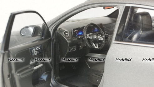 Mercedes EQA (H243) 2021 matt gray, B66960826, NZG 1:18