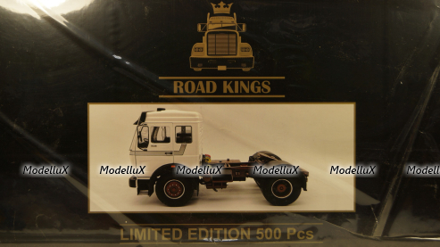 Mercedes NG 1632 1973 white, RK180043, Road Kings 1:18
