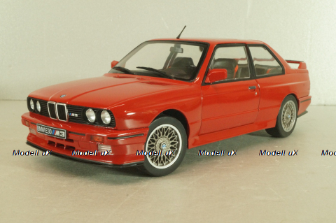 BMW E30 1986, red, 1801502, Solido 1:18