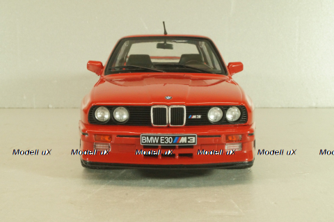 BMW E30 1986, red, 1801502, Solido 1:18
