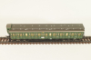 Вагон пассажирский, (number 41 800), 4-х осный, DRG, Epoche II (1920 - 1950) с освещением, зеленый, 8086, Fleischmann 1:160 (N)