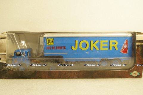 Berliet TR12 TRUCK SEMI-FRIGO JUS DE FRUITS JOKER, Altaya 1:43, Уценка  2