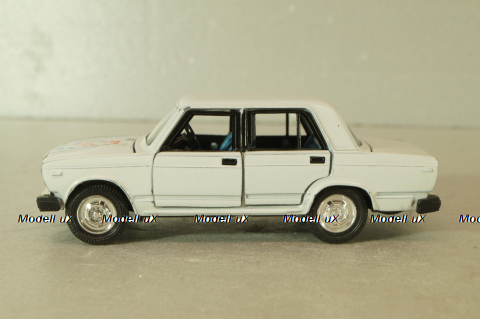 Ваз-2107, белый, Юбилейный 850 лет, Агат 1:43