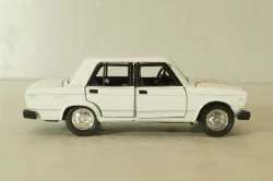 Ваз-2107, белый, Юбилейный 850 лет, Агат 1:43