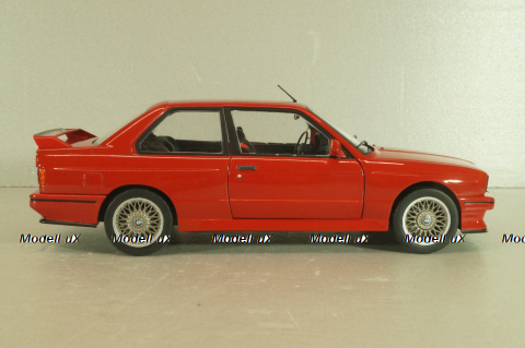 BMW E30 1986, red, 1801502, Solido 1:18