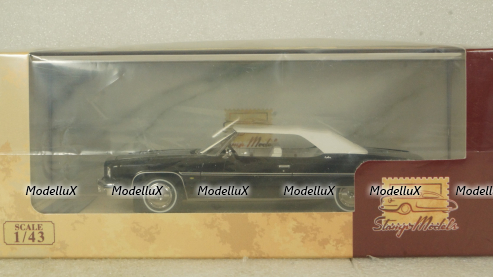 Chevrolet Caprice Convertible Close top 1975, STM751002, Stamp models 1:43