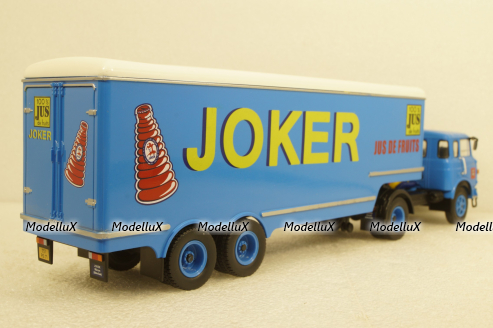 Berliet TR12 TRUCK SEMI-FRIGO JUS DE FRUITS JOKER, Altaya 1:43, Уценка  2