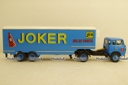 Berliet TR12 TRUCK SEMI-FRIGO JUS DE FRUITS JOKER, Altaya 1:43, Уценка  2