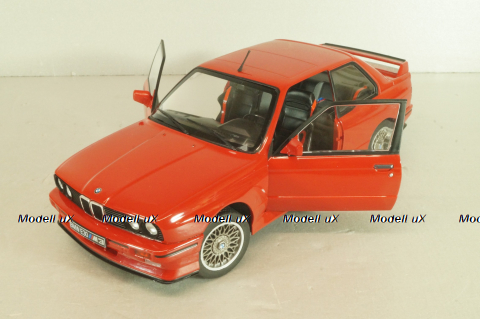BMW E30 1986, red, 1801502, Solido 1:18