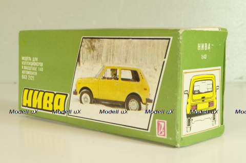 Ваз-2121 Нива, ГАИ, май 1995г., Тантал/Радон 1:43