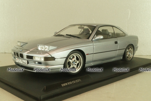 BMW 850, (E31) CSI, 1992 arctic silver metallic, 1807004,Solido 1:18