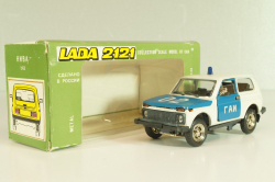 Ваз-2121 Нива, ГАИ, май 1995г., Тантал/Радон 1:43