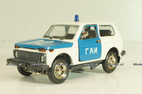 Ваз-2121 Нива, ГАИ, май 1995г., Тантал/Радон 1:43
