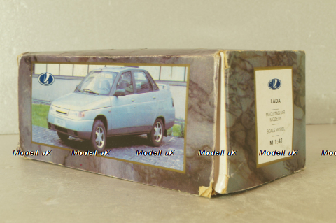 Ваз-2110 Lada, зеленый металлик, Тантал/Радон 1:43