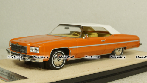 Chevrolet Caprice Convertible Close top 1975, STM751004, Stamp models 1:43