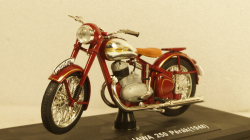 Jawa 250 Perak, dark red, ABR118M-006, Abrex 1:18