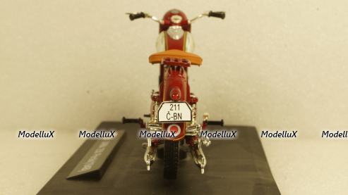 Jawa 250 Perak, dark red, ABR118M-006, Abrex 1:18