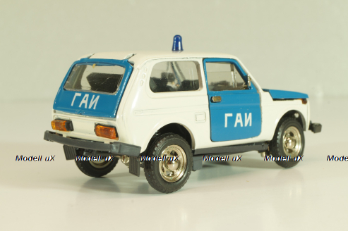 Ваз-2121 Нива, ГАИ, май 1995г., Тантал/Радон 1:43